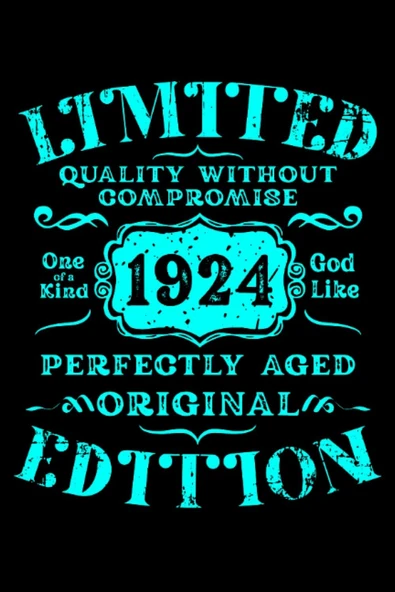 Independently Published Limited Birthday Edition 1924 Born Year Grunge Line Art: Puzzle Book - 100X Sudoku Medium - Limited Edition Used Birthday Gift, ... Mystery, Note, Book, ürün görseli 1