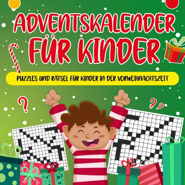 Independently Published Adventskalender Für Kinder: Puzzles Und Rätsel Für In Der Vorweihnachtszeit | Kinderbücher Von 4-10 Jahren ürün görseli 1