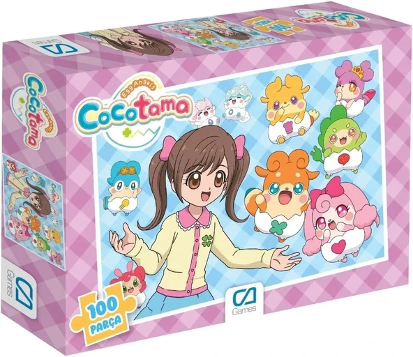 Ca Games Cocotama 100 Parça 34X24Cm Çocuk Puzzle Yapboz Serisi ürün görseli 1