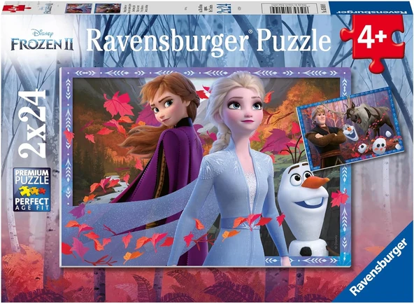 Ravensburger Puzzle, Wd Frozen2, 2X24 Parça ürün görseli 1
