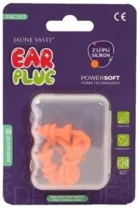 Ear Plug 2’Li İpli Silikon ürün görseli 1