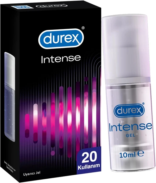 Durex Intense Uyarıcı Jel 20 Kullanım (1 X 10 Ml) ürün görseli 1