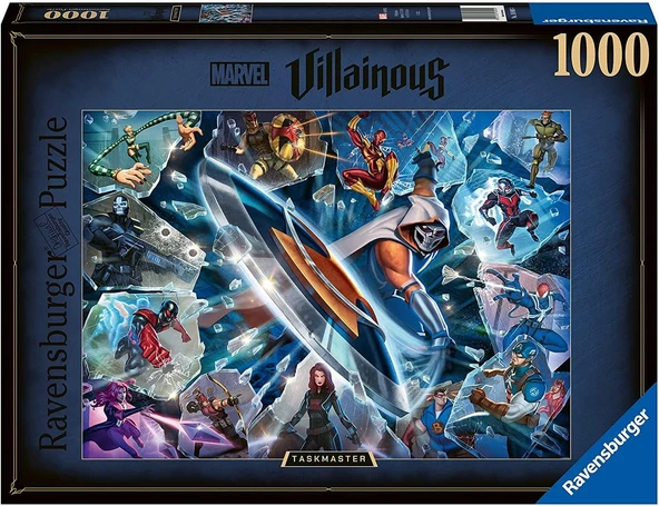 Ravensburger 169054 1000 Parçalı Puzzle Villains: Taskmaster ürün görseli 1
