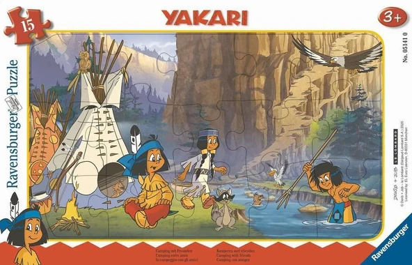 Ravensburger 15 Parça Küçük Çerçeveli Yakari Puzzle ürün görseli 1
