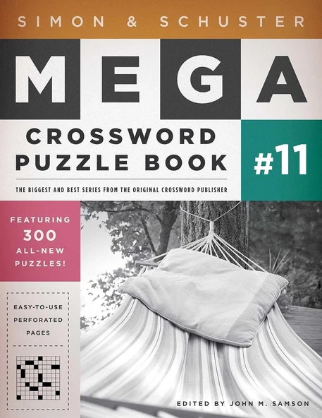 Simon & Schuster Mega Crossword Puzzle Book #11 ürün görseli 1