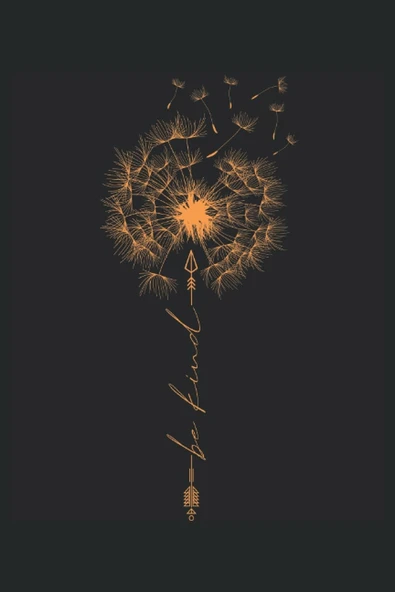 Kind Flower Nicely Friendly Dandelion Arrow Tattoo Summer Gift: Puzzle Book - 100X Sudoku Hard - Funny Dandelion Kind Present, ... Puzzle, Note, Book, Brain Jogging, Logic ürün görseli 1
