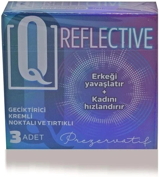 Q Kondom Reflective 3'Lü ürün görseli 1