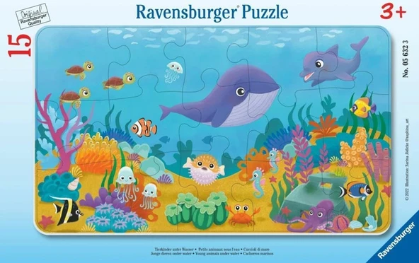 Ravensburger Puzzle, 15 Parça, Sualtı Parkı ürün görseli 1