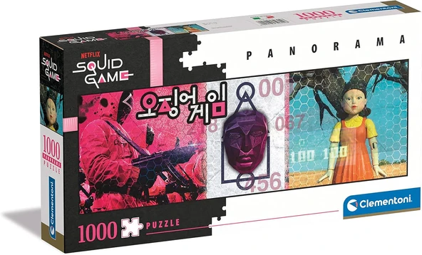 - 1000 Parça Squid Game Yetişkin Puzzle - Panorama - 39694 ürün görseli 1