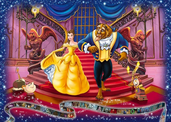 Ravensburger 1000 Parça Güzel Çirkin Puzzle ürün görseli 1