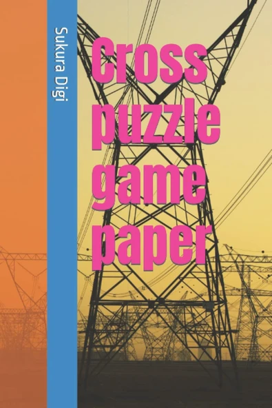 Independently Published Cross Puzzle Game Paper ürün görseli 1