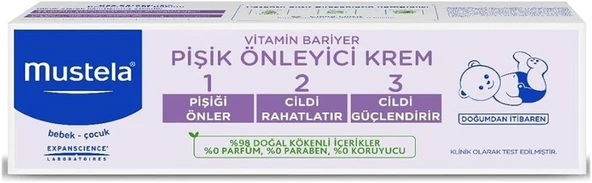 Barrier 1-2-3 Pişik Kremi, 50 Ml ürün görseli 1