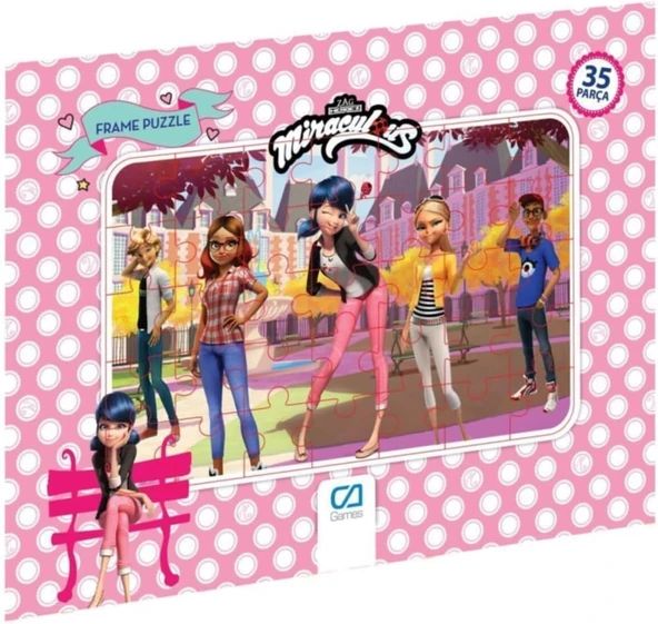 Ca Games Miraculous 35 Parça Frame Puzzle Ca.5020 ürün görseli 1