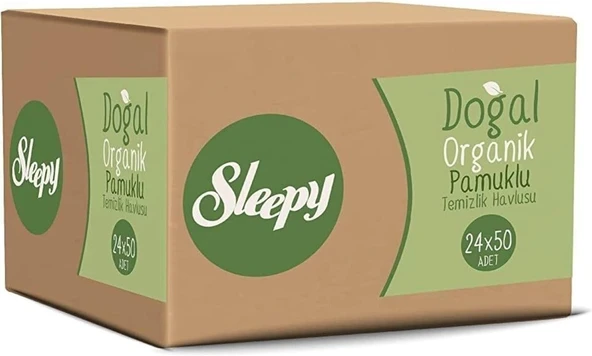 Sleepy Doğal Organik Pamuklu Temizlik Havlusu 24X50 ürün görseli 1