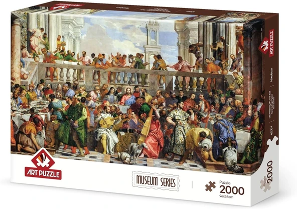 Puzzle Cana'Da Düğün Şöleni,1562 2000 Parça Puzzle ürün görseli 1