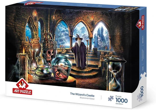 Puzzle Büyücünün Kalesi1000 Parça Puzzle ürün görseli 1