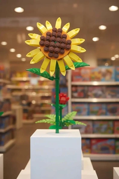 Miniso Çiçek Serisi Ayçiçeği Oyun Bloğu, 2016131910109 ürün görseli 1