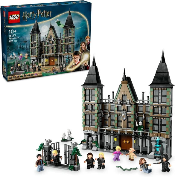 Harry Potter Malfoy Malikanesi 76453-10 Yaş Üzeri Çocuklar Yetişkinler Için Koleksiyonluk Yaratıcı Oyuncak Yapım Seti, Doğum Günü Hediyesi (1601 Parça) ürün görseli 1