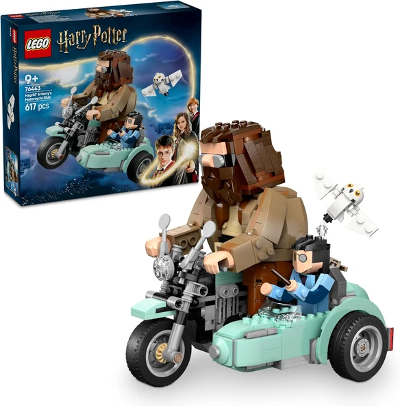 Harry Potter Hagrid Harry’Nin Motosiklet Yolculuğu 76443-9 Yaş Üzeri Çocuklar Yetişkinler Için Koleksiyonluk Yapım Seti, Doğum Günü Hediyesi (617 Parça) ürün görseli 1