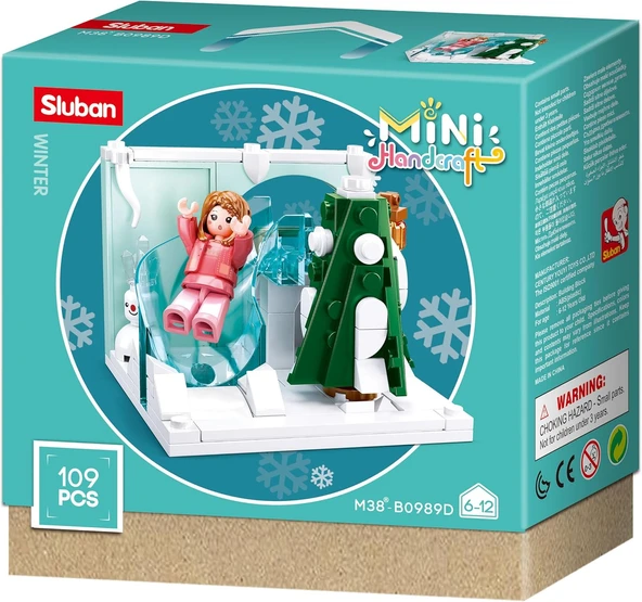 Sluban Mini Handcraft Maceracı Kar Yapım Seti, 109 Parça ürün görseli 1