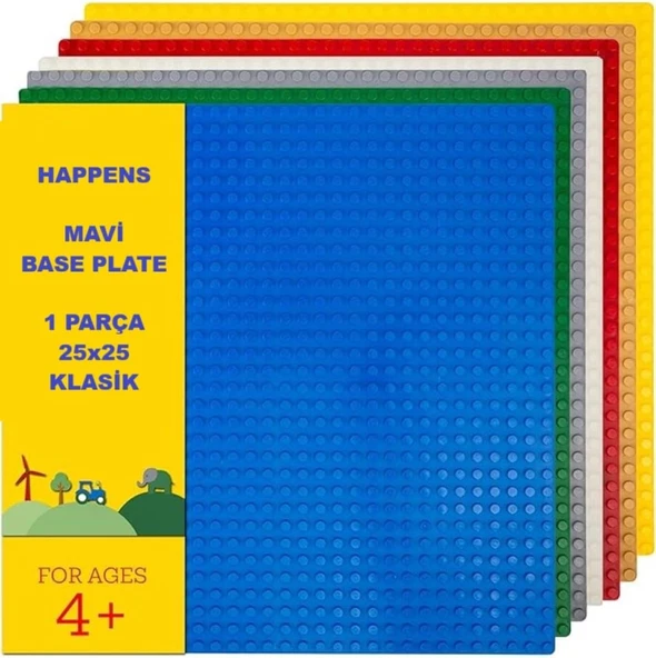 Plaka, +4 Yaratıcı Oyuncak Yapım Seti (1 Parça) 25Cmx25Cm, Baseplate ürün görseli 1
