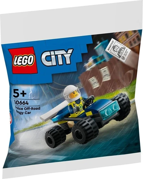 Kasaba 30644 Şehir Polisi Off-Road Buggy Araba - Polybag ürün görseli 1