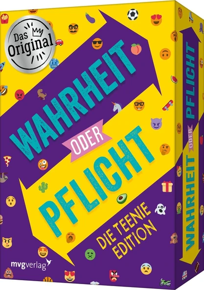 Wahrheit Oder Pflicht – Die Teenieedition: | Das Original. Der Klassiker Unter Den Partyspielen. Tolles Geschenk Für Teenager Für Geburtstag, Weihnachten, Spieleabend. Ab 16 Jahren ürün görseli 1