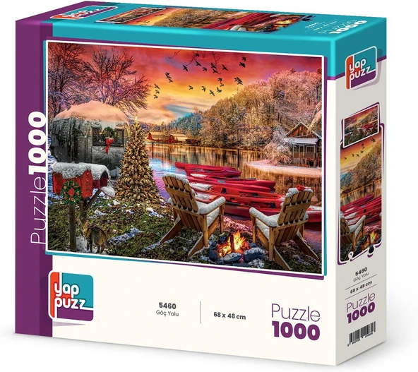 Göç Yolu 1000 Parça Puzzle ürün görseli 1