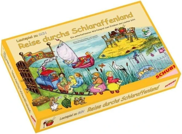 Lautspiel Zu Sch: Reise Durchs Schlaraffenland (Schubi-Lautspiele) ürün görseli 1