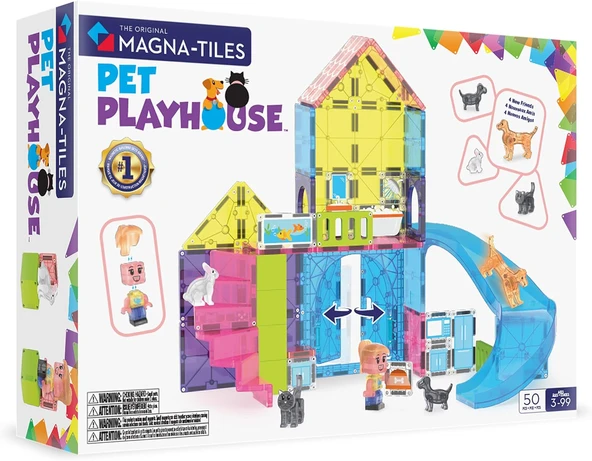 Magnatiles Pet Playhouse 50 Parça ürün görseli 1