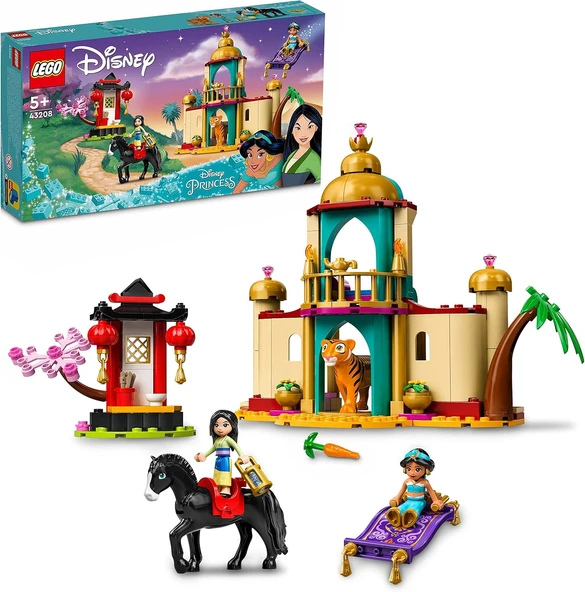 Lego® | Princess™ Lego® ǀ Yasemin Mulan’In Macerası Yapım Seti 43208-5 Yaş Üzeri Çocuklar Için Prenses Oyuncak Yapım Seti (176 Parça) ürün görseli 1