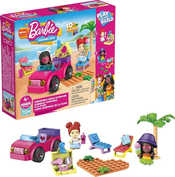Mega Brands Construx Cabrio Plaj Macera Gwr79, Çocuklar Için Bina Oyuncakları ürün görseli 1