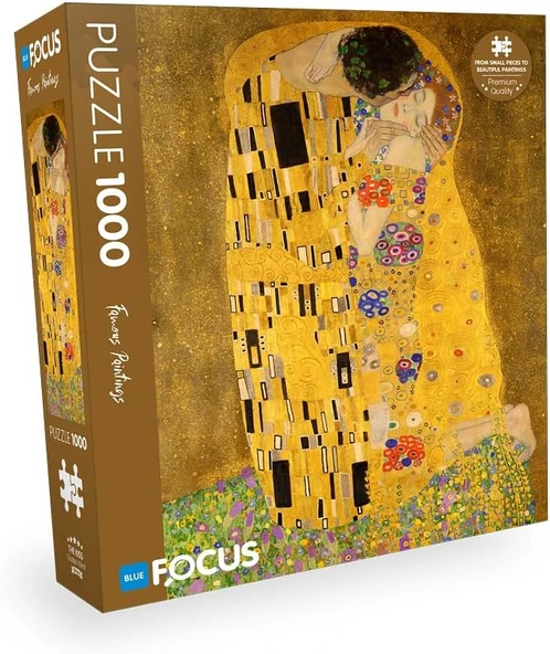 Focus 1000 Parça Puzzle - The Kiss ürün görseli 1