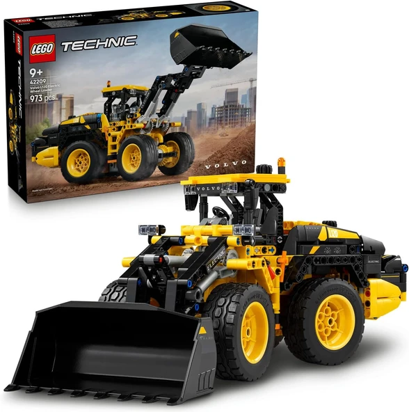 Technic Volvo L120 Electric Tekerlekli Yükleyici 42209-9 Yaş Üzeri İnşaat Tutkunu Çocuklar Için Yaratıcı Eğitici Oyuncak Yapım Seti, Doğum Günü Hediyesi (973 Parça) ürün görseli 1