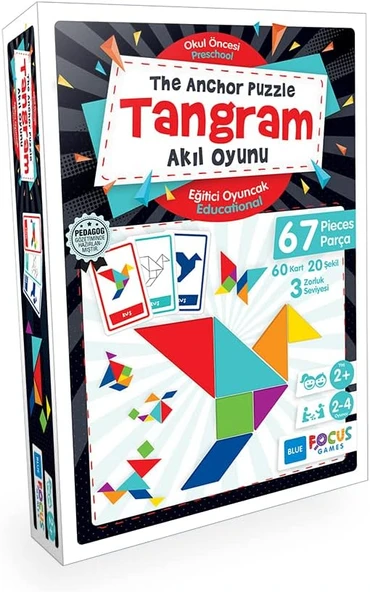 Focus Games Tangram, Akıl Oyunu - The Anchor Puzzle ürün görseli 1