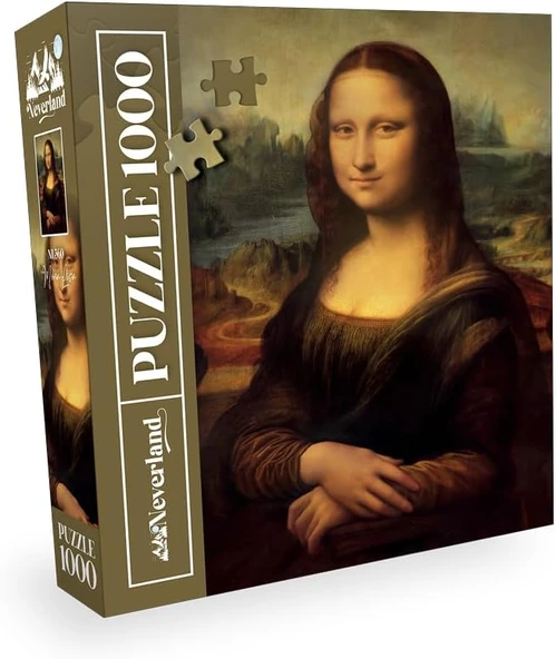 Neverland 1000 Parça Puzzle - Mona Lisa ürün görseli 1