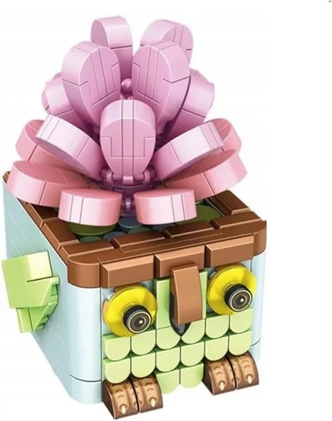 Panlos Mini Potted Plant Serisi Kuş Figürü 278 Parça Oyuncak Yapım Seti -Ffp655010 ürün görseli 1