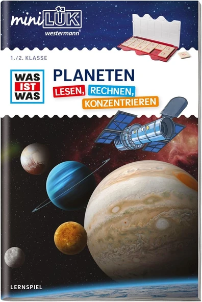 Minilük-Übungshefte / Minilük: Deutsch / 1. Klasse Deutsch: Was Ist Was Erstes Lesen Weltraum (Minilük-Übungshefte: Deutsch) ürün görseli 1