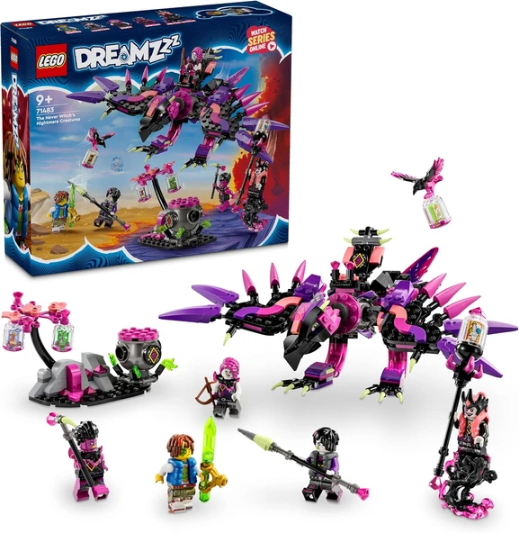 Dreamzzz Never Cadısı’Nın Kabus Yaratıkları 71483 – 9 Yaş Üzeri Çocuklar Için Yaratıcı Oyuncak Yapım Seti (457 Parça) ürün görseli 1