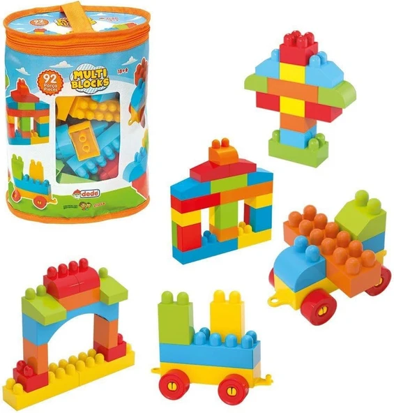 Vitrin Dolusu 01254 Multi̇ Blocks 92 Parça ürün görseli 1
