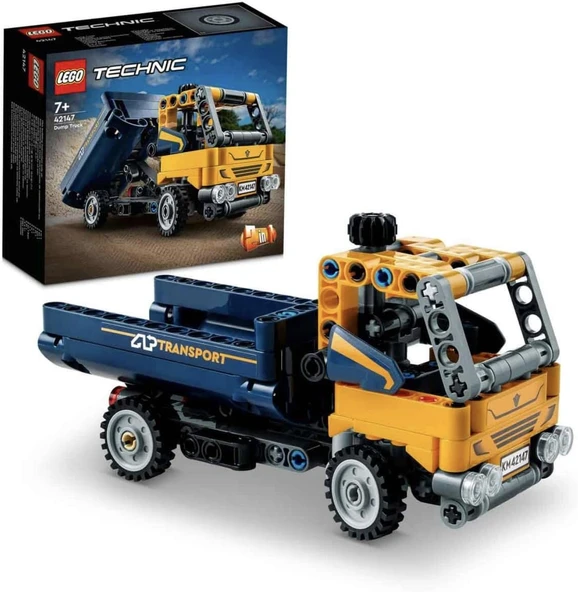 Lego® Technic Damperli Kamyon 42147 - İnşaat Oyuncaklarını Seven 7 Yaş Üzeri Çocuklar Için Oyuncak Yapım Seti (177 Parça) ürün görseli 1