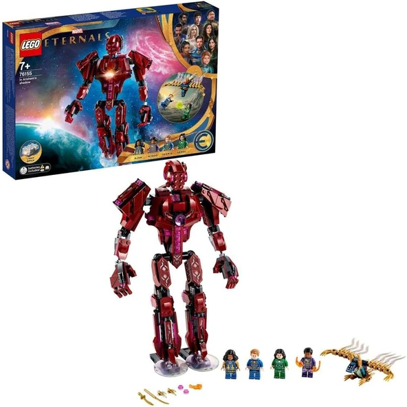 Eternals Arishem’In Gölgesinde 76155 - Süper Kahraman Seven Çocuklar İçin Minifigür İçeren Yaratıcı Oyuncak Yapım Seti (493 Parça) ürün görseli 1