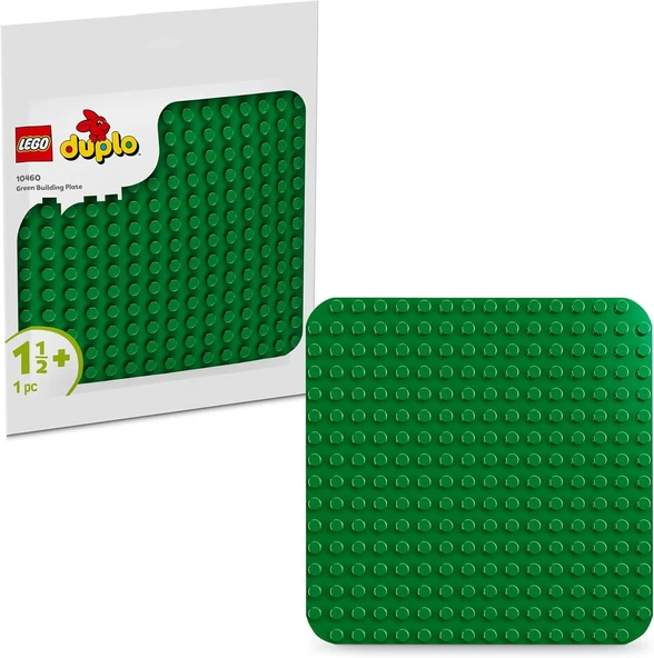 Duplo Yeşil Yapım Plakası 10460-18 Ay Üzeri Çocuklar İçin Yaratıcı Oyunları Teşvik Eden Sergileme Zemini (1 Parça) ürün görseli 1