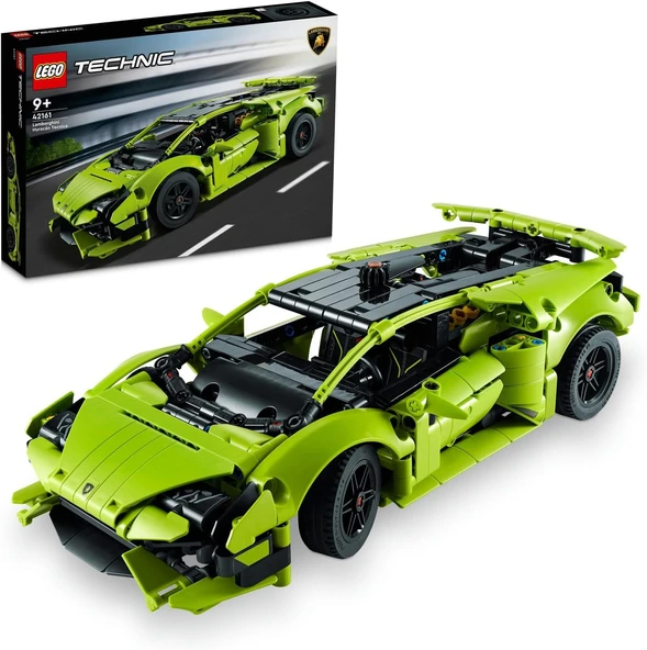 Technic Lamborghini Huracán Tecnica 42161 – 9 Yaş Üzeri Araba Tutkunu Çocuklar Için Yapılabilir Süper Spor Araba, Araç Modeli Severler Için Hediye Fikri (806 Parça) ürün görseli 1