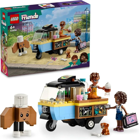 Friends Pastane 42606-6 Yaş Üzeri Çocuklar Için Aliya Minifigürü İçeren Yaratıcı Oyuncak Yapım Seti (125 Parça) ürün görseli 1