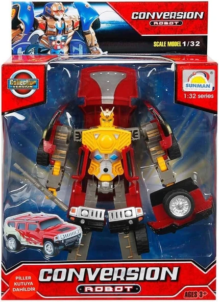 Conversion Robot Sesli İşikli 1/32 998 ürün görseli 1