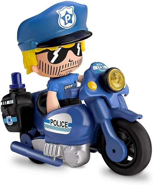 Pinypon Aksiyon Polis Aksiyon Araçları, 4 Yaşından Büyük Çocuklar Için, Çok Renkli (Famosa 700014495), Renk/Model Çeşitli ürün görseli 1