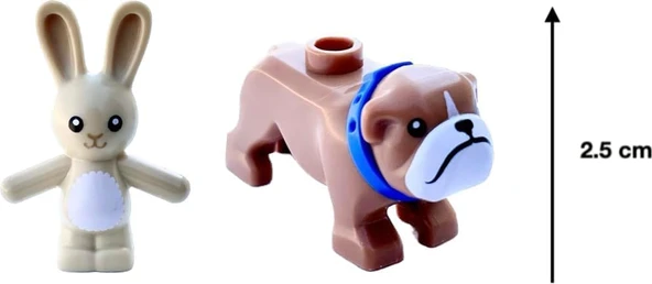Figürler - Tavşan (British Bulldog) (2 Parça) ürün görseli 1