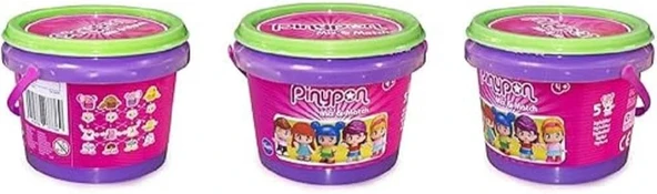 Pinypon 5 Figürlü Karıştır Eşleştir Küpü 4 Yaş Üzeri Için (Famosa 700015655) ürün görseli 1