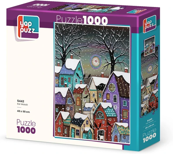 Kar Masalı 1000 Parça Puzzle ürün görseli 1